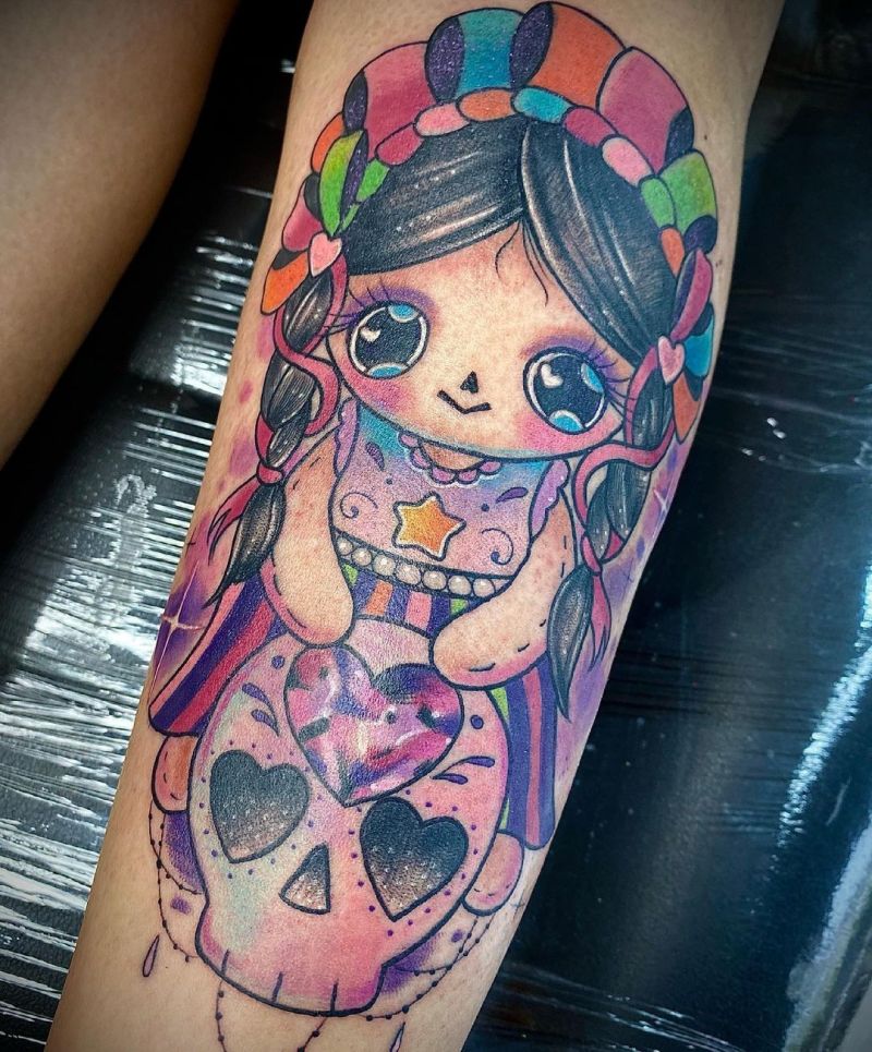 30 Pretty Doll Tattoos You Must Try