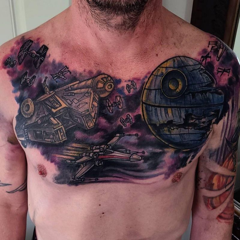 30 Pretty Star Wars Tattoos for Your Inspiration