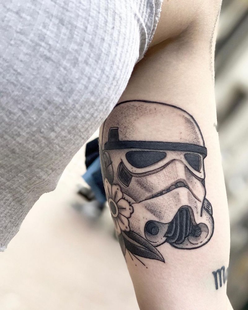 30 Excellent Storm Trooper Tattoos to Inspire You