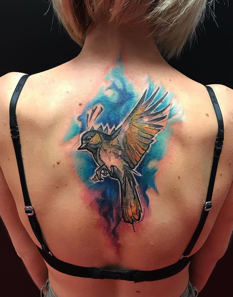 30 Pretty Titmouse Tattoos You Must Try