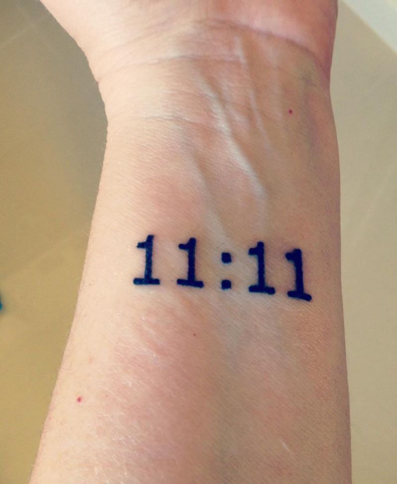 30 Pretty 11:11 Tattoos You Must Love