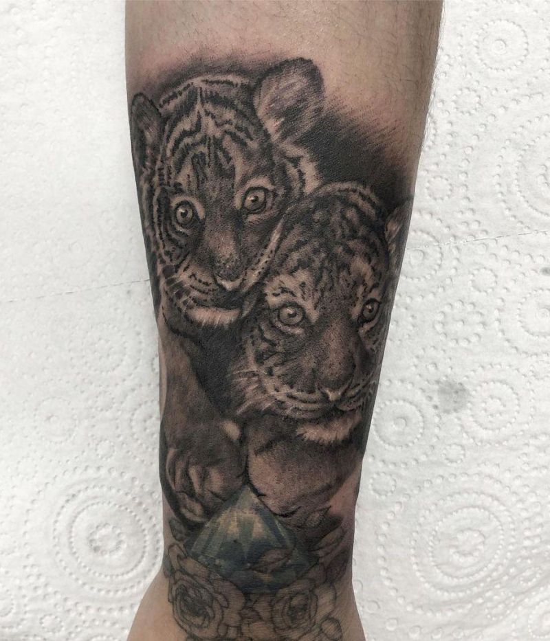 30 Adorable Baby Tiger Tattoos You Must Love