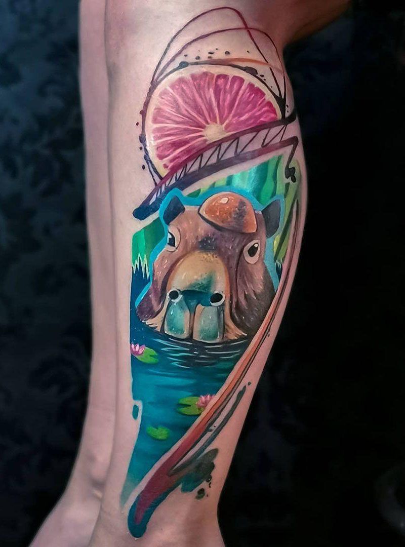 30 Pretty Capybara Tattoos You Can Copy