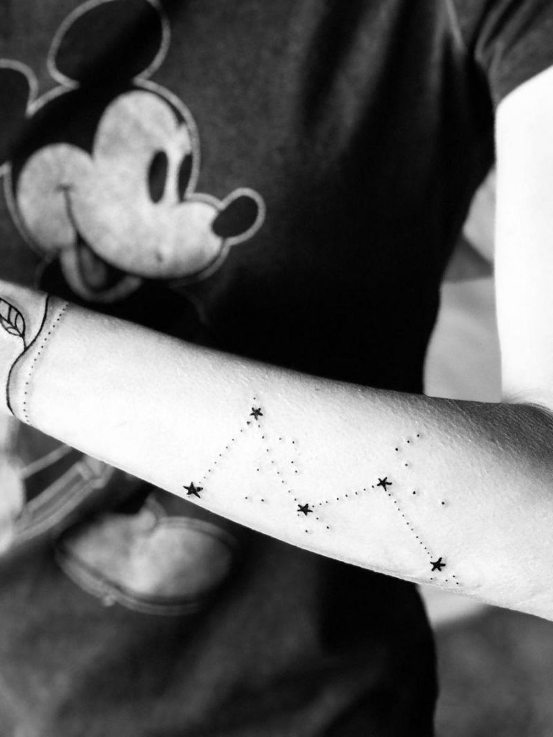 30 Pretty Cassiopeia Tattoos You Must Love