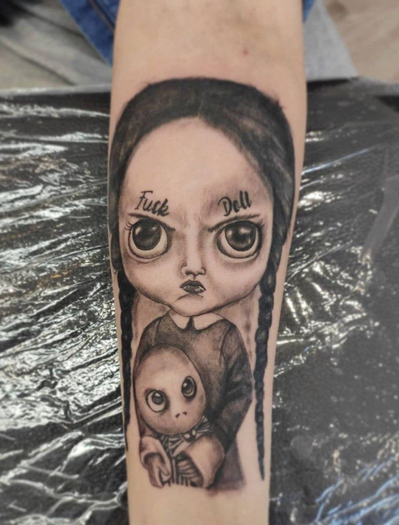 30 Pretty Doll Tattoos You Must Try