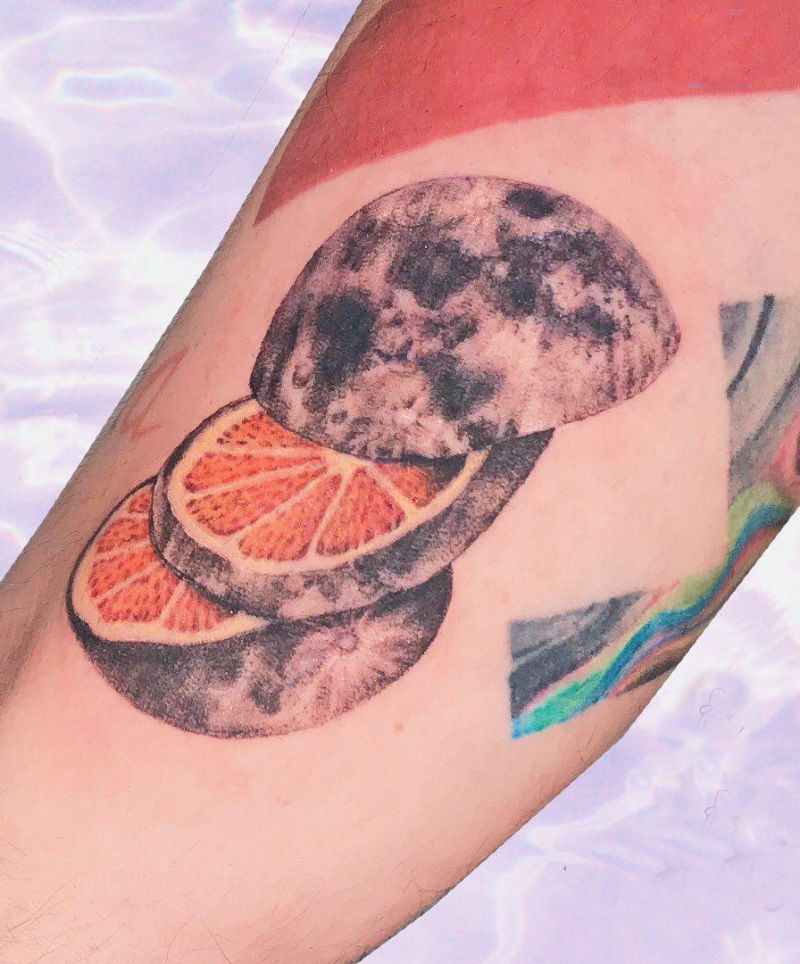 30 Pretty Grapefruit Tattoos for Your Inspiration