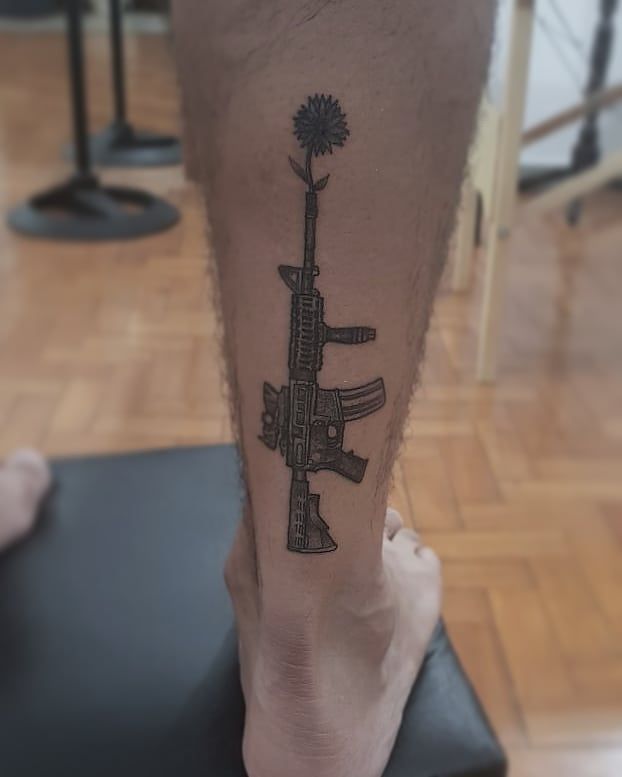 30 Pretty M16 Tattoos to Inspire You