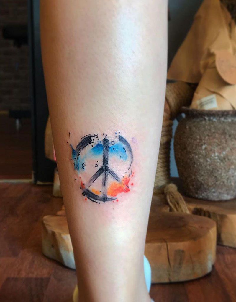 30 Pretty Peace Tattoos to Inspire You