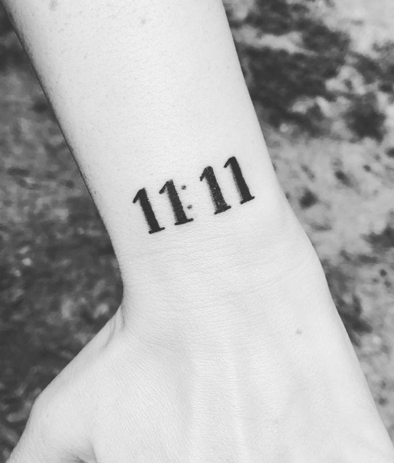 30 Pretty 11:11 Tattoos You Must Love