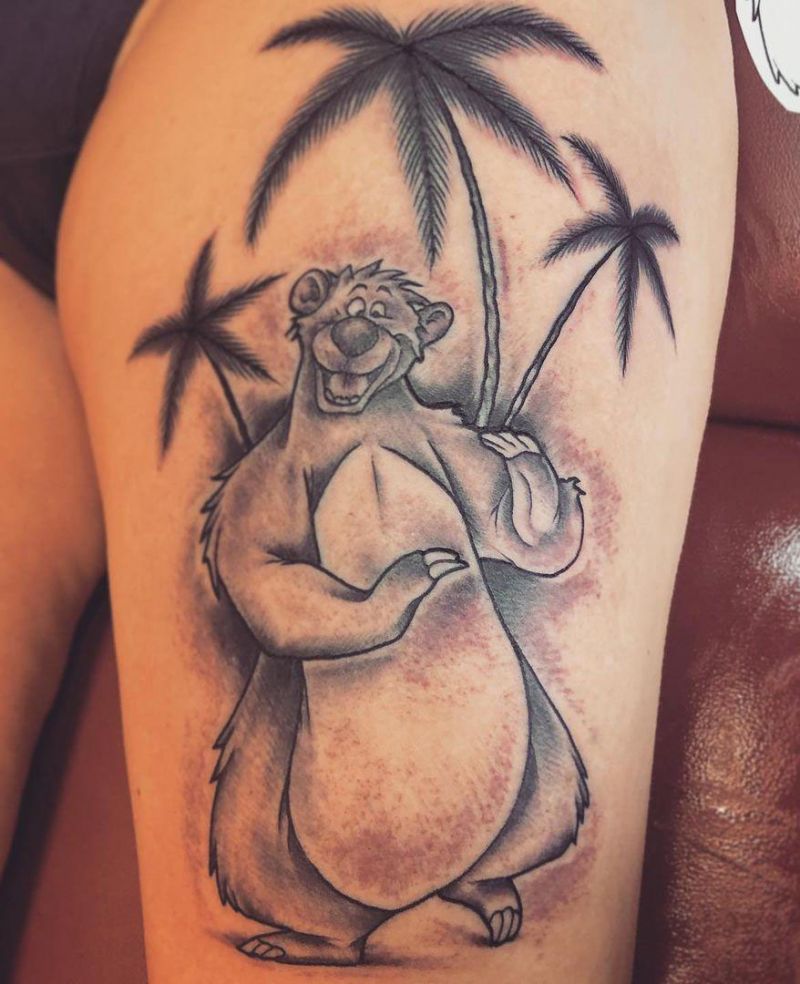 30 Cute Baloo Tattoos You Must Try