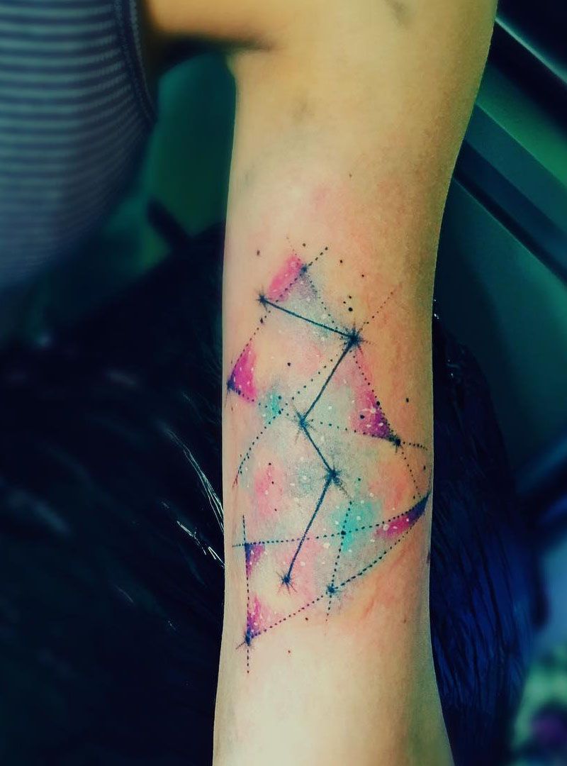 30 Pretty Cassiopeia Tattoos You Must Love