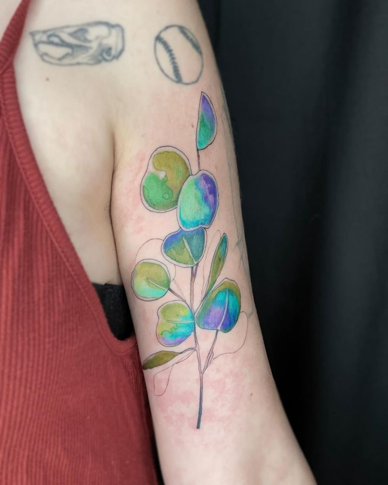 30 Pretty Eucalyptus Tattoos You Must Try