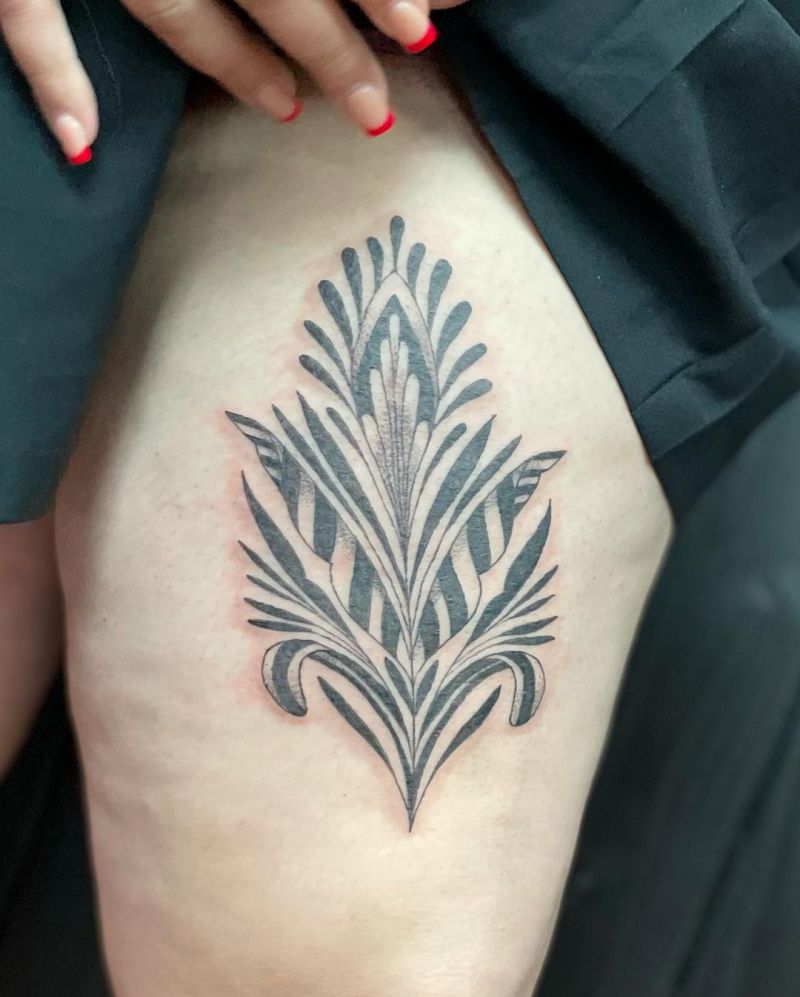 30 Pretty Filigree Tattoos You Must Try