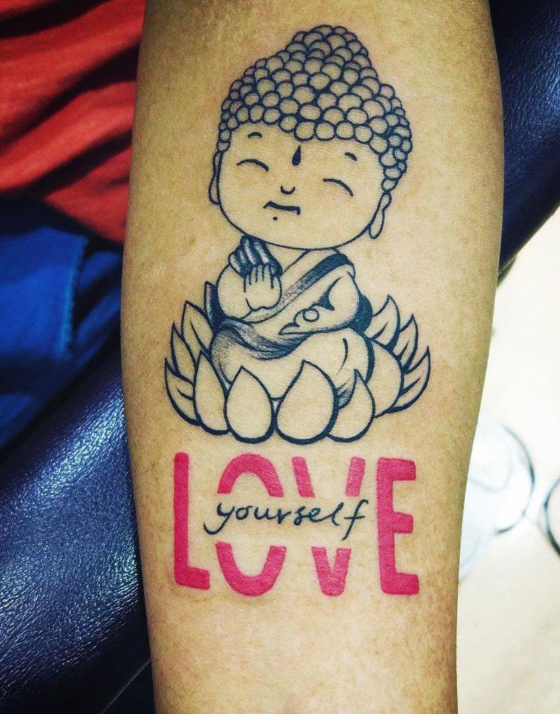 30 Pretty Love Yourself Tattoos You Must Try