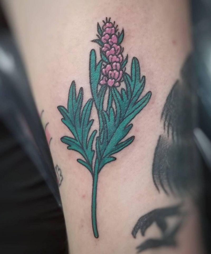 26 Pretty Mugwort Tattoos You Can Copy