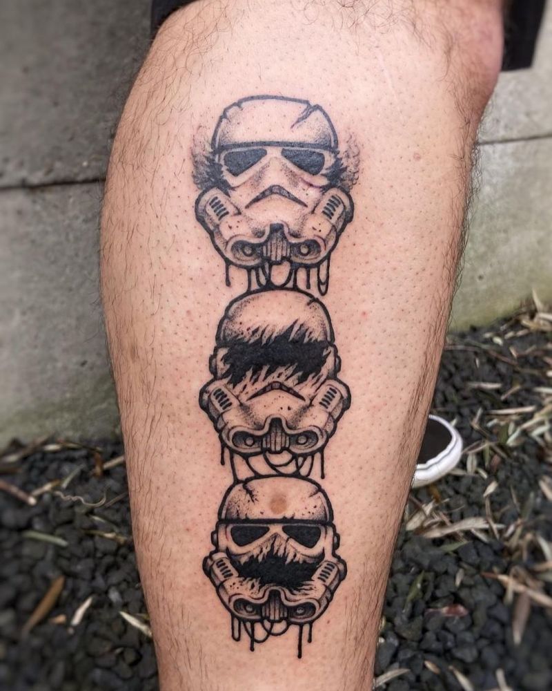 30 Excellent Storm Trooper Tattoos to Inspire You