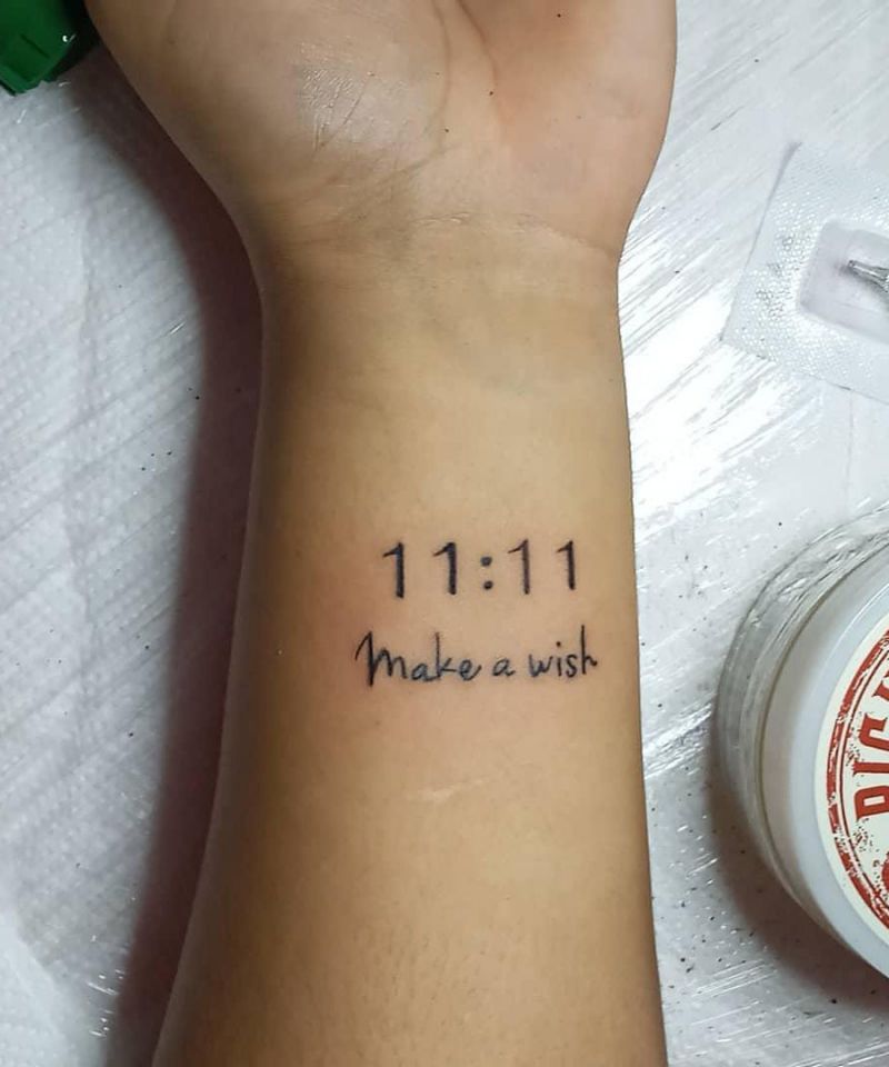 30 Pretty 11:11 Tattoos You Must Love