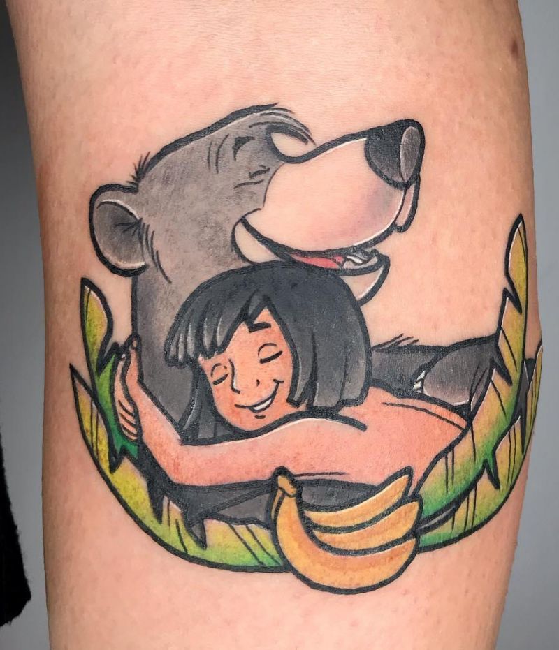 30 Cute Baloo Tattoos You Must Try