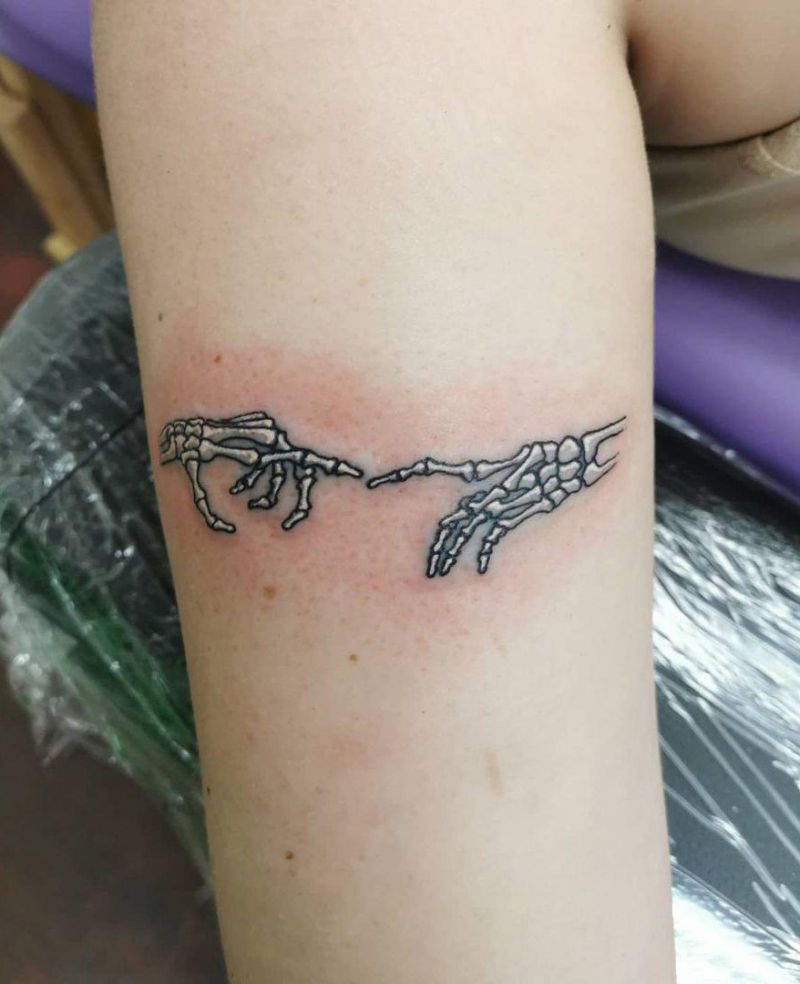 30 Pretty Creation of Adam Tattoos You Must Love