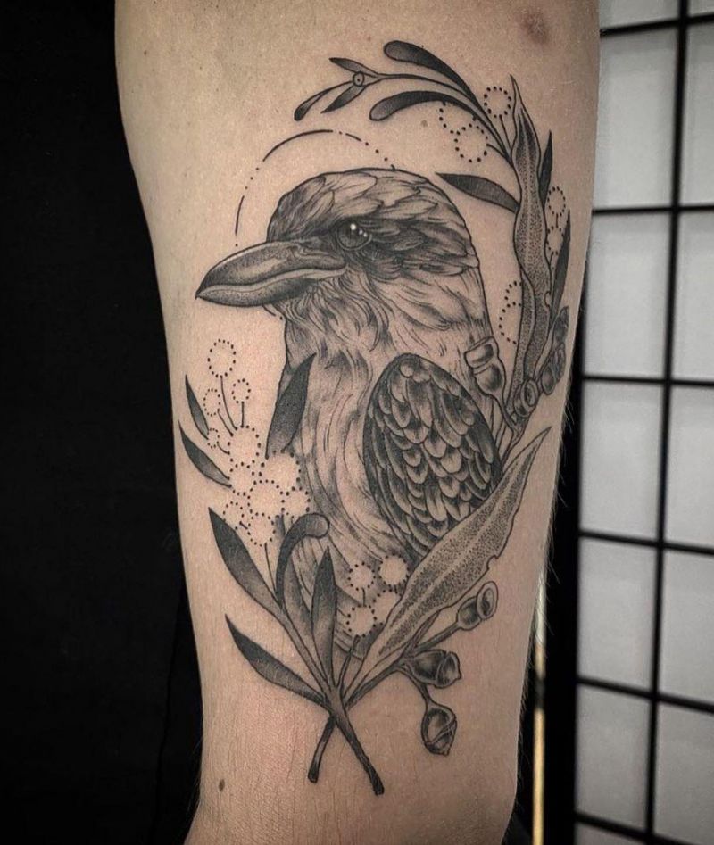 30 Pretty Kookaburra Tattoos You Can Copy