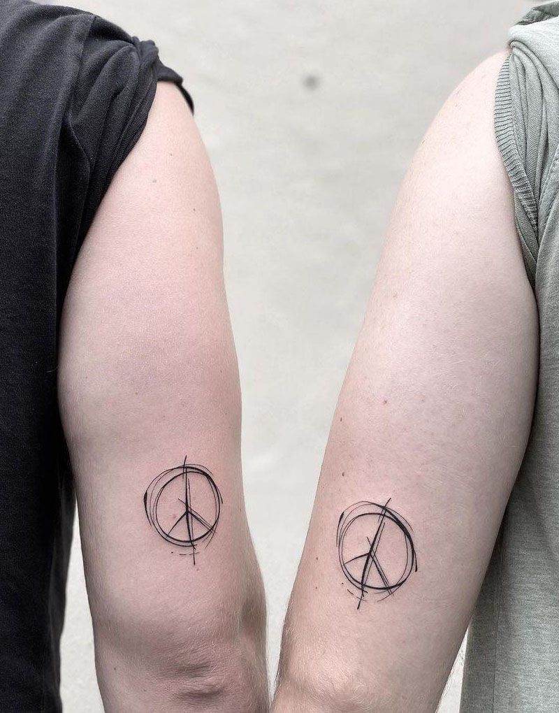 30 Pretty Peace Tattoos to Inspire You