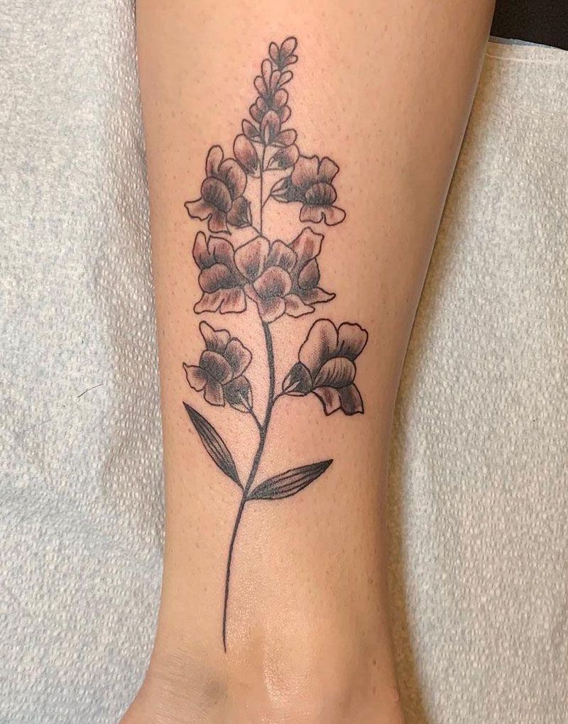 30 Pretty Snapdragon Tattoos to Inspire You
