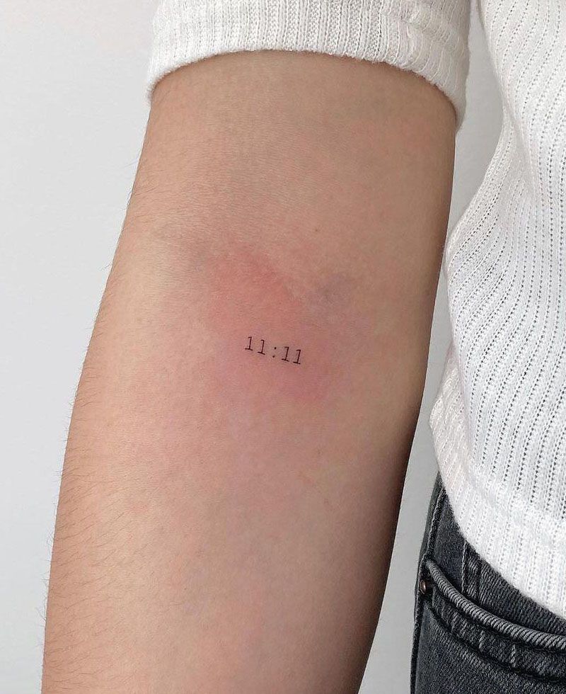 30 Pretty 11:11 Tattoos You Must Love