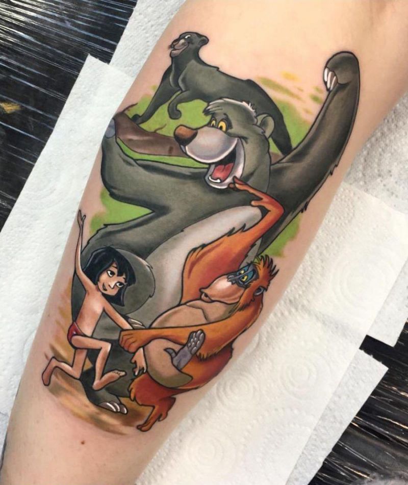 30 Cute Baloo Tattoos You Must Try