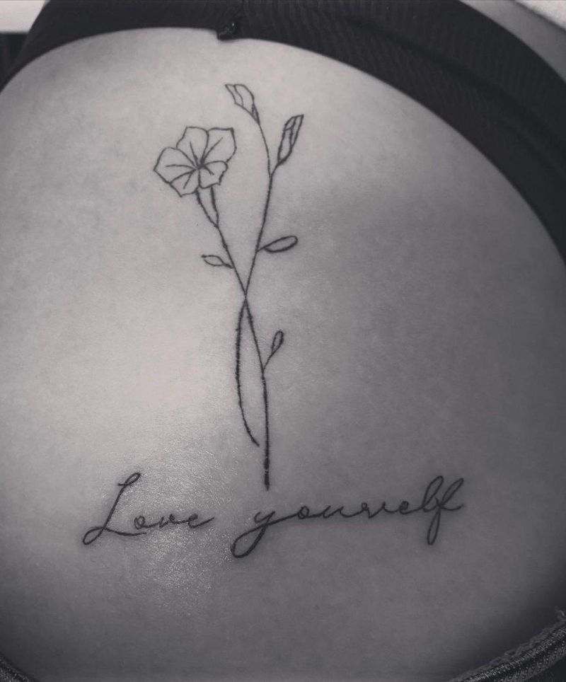 30 Pretty Love Yourself Tattoos You Must Try