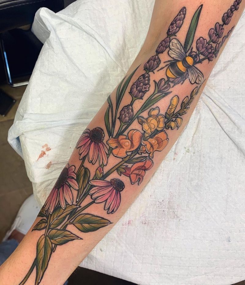 30 Pretty Snapdragon Tattoos to Inspire You