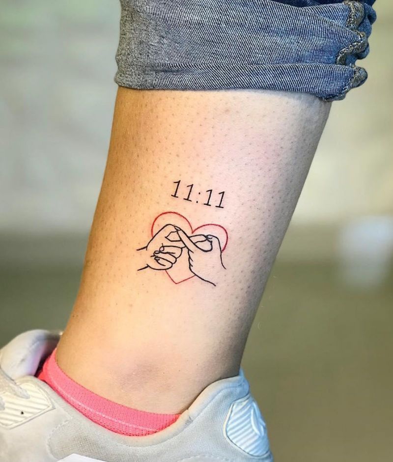 30 Pretty 11:11 Tattoos You Must Love