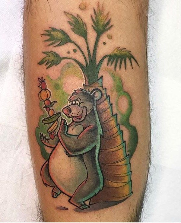 30 Cute Baloo Tattoos You Must Try