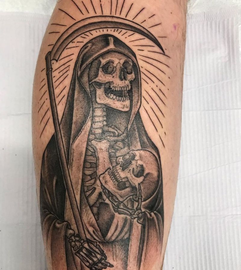 30 Gorgeous Grim Reaper Tattoos You Will Love