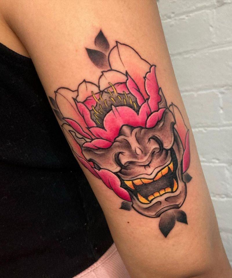 30 Unique Hannya Tattoos You Must Try