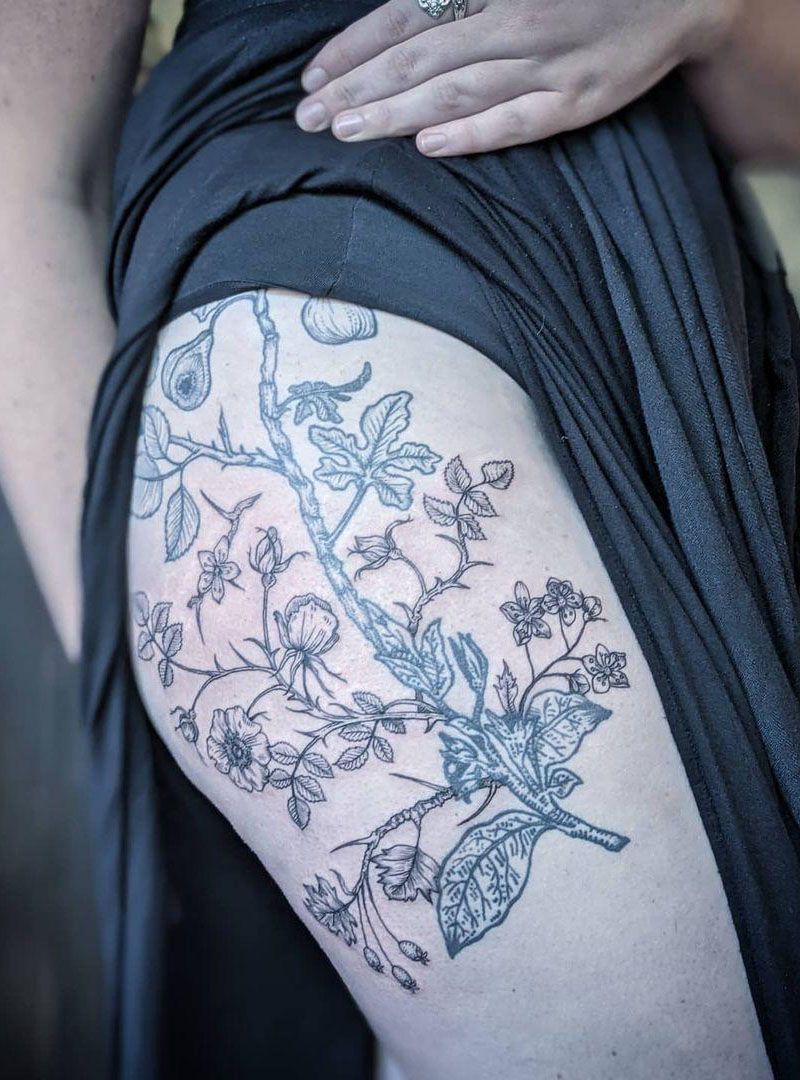 26 Pretty Hawthorn Tattoos You Can Copy