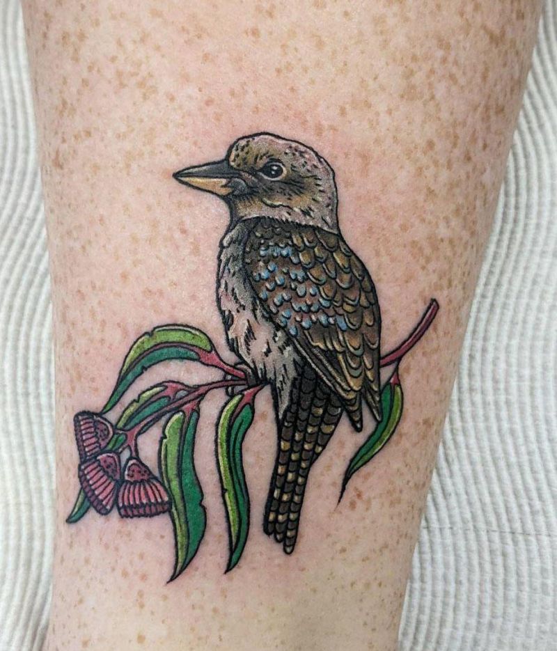 30 Pretty Kookaburra Tattoos You Can Copy