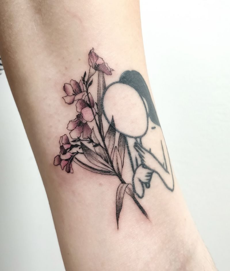 30 Pretty Oleander Tattoos Make You Attractive