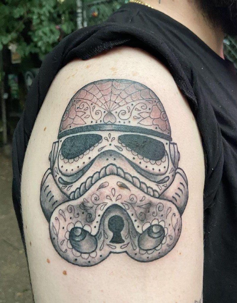 30 Excellent Storm Trooper Tattoos to Inspire You