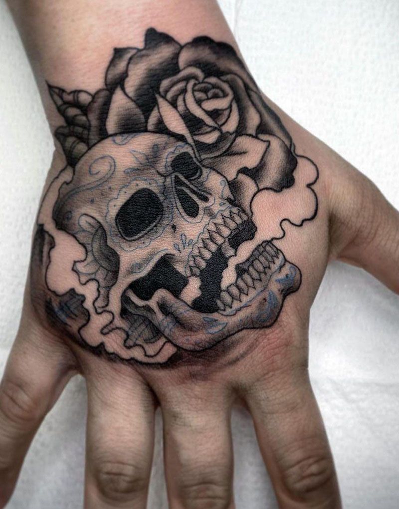 30 Pretty Sugar Skull Tattoos You Will Love