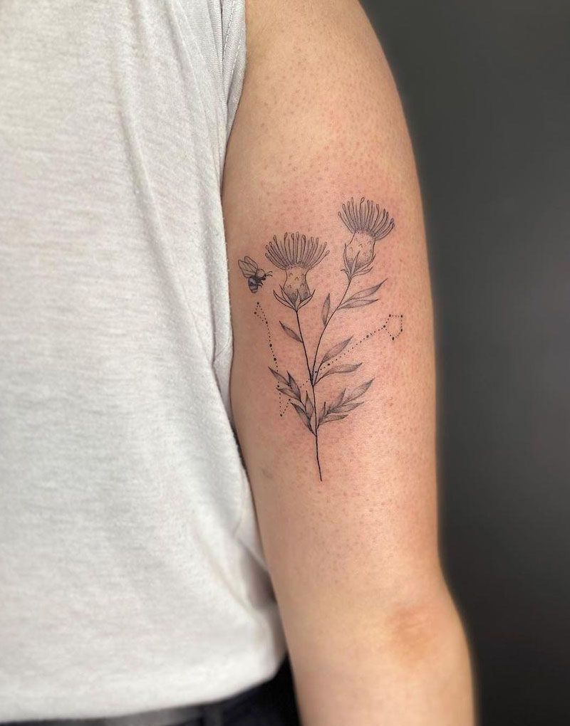 30 Pretty Thistle Tattoos Make You Attractive