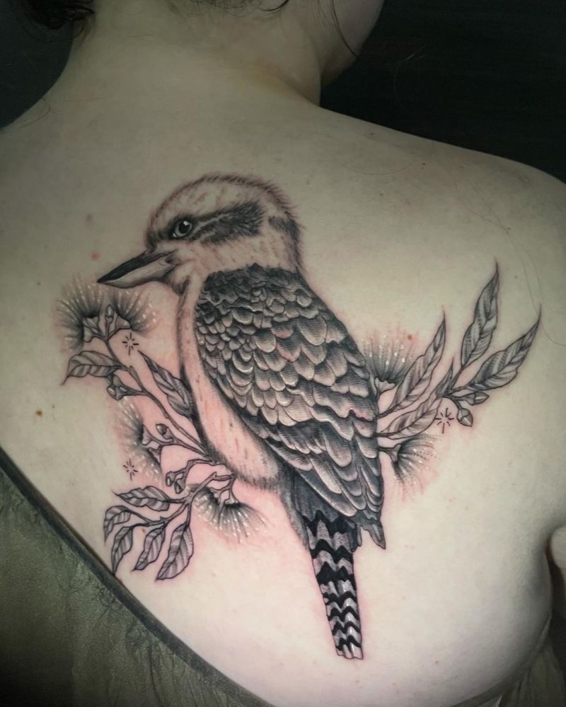 30 Pretty Kookaburra Tattoos You Can Copy