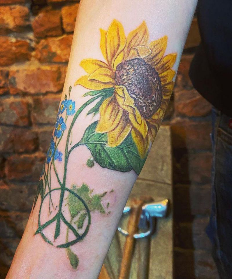 30 Pretty Peace Tattoos to Inspire You