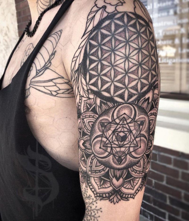 30 Sacred Geometry Tattoos You Will Love