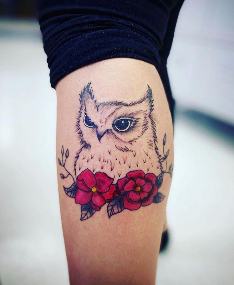 30 Pretty Snowy Owl Tattoos You Can Copy