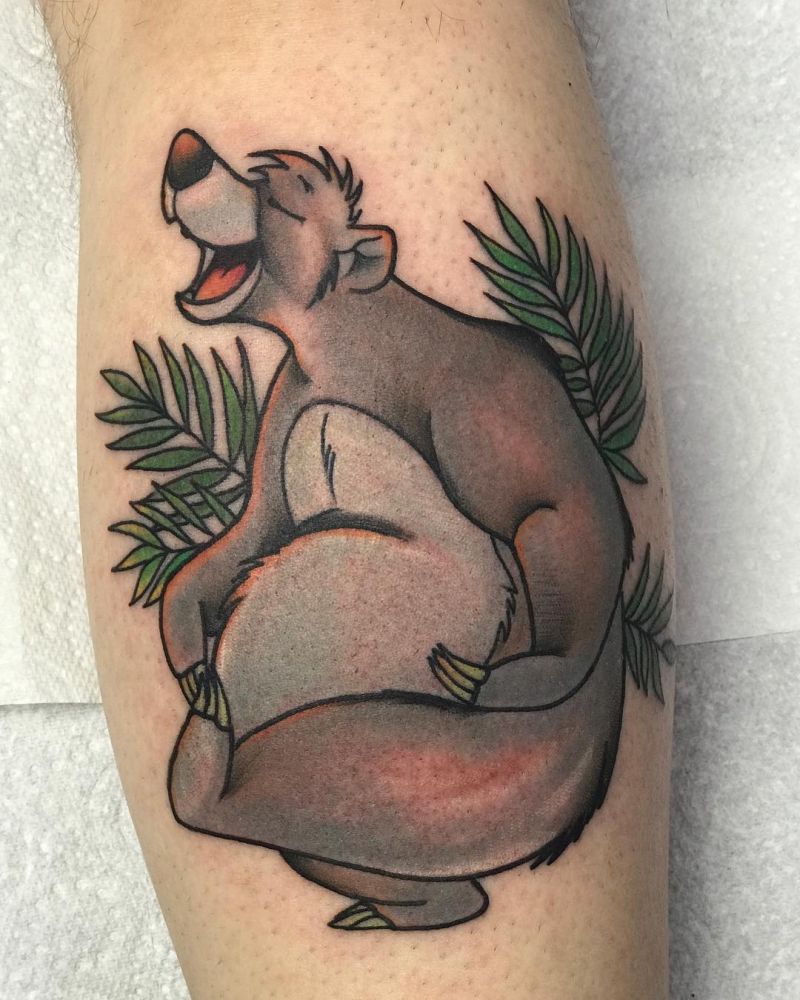 30 Cute Baloo Tattoos You Must Try