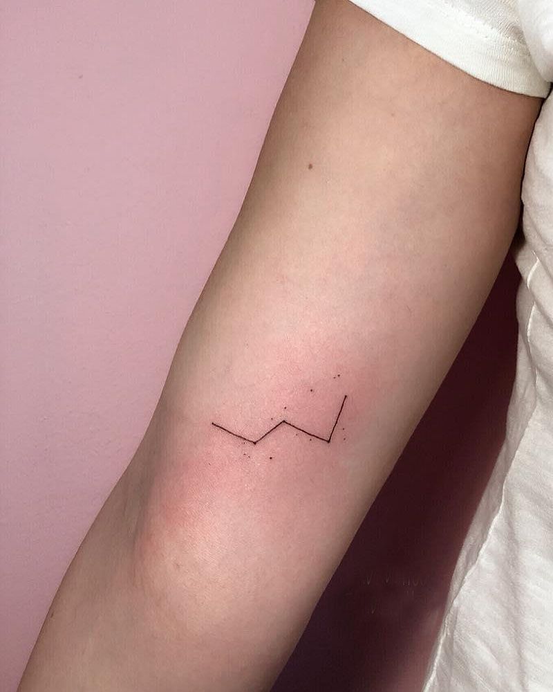 30 Pretty Cassiopeia Tattoos You Must Love