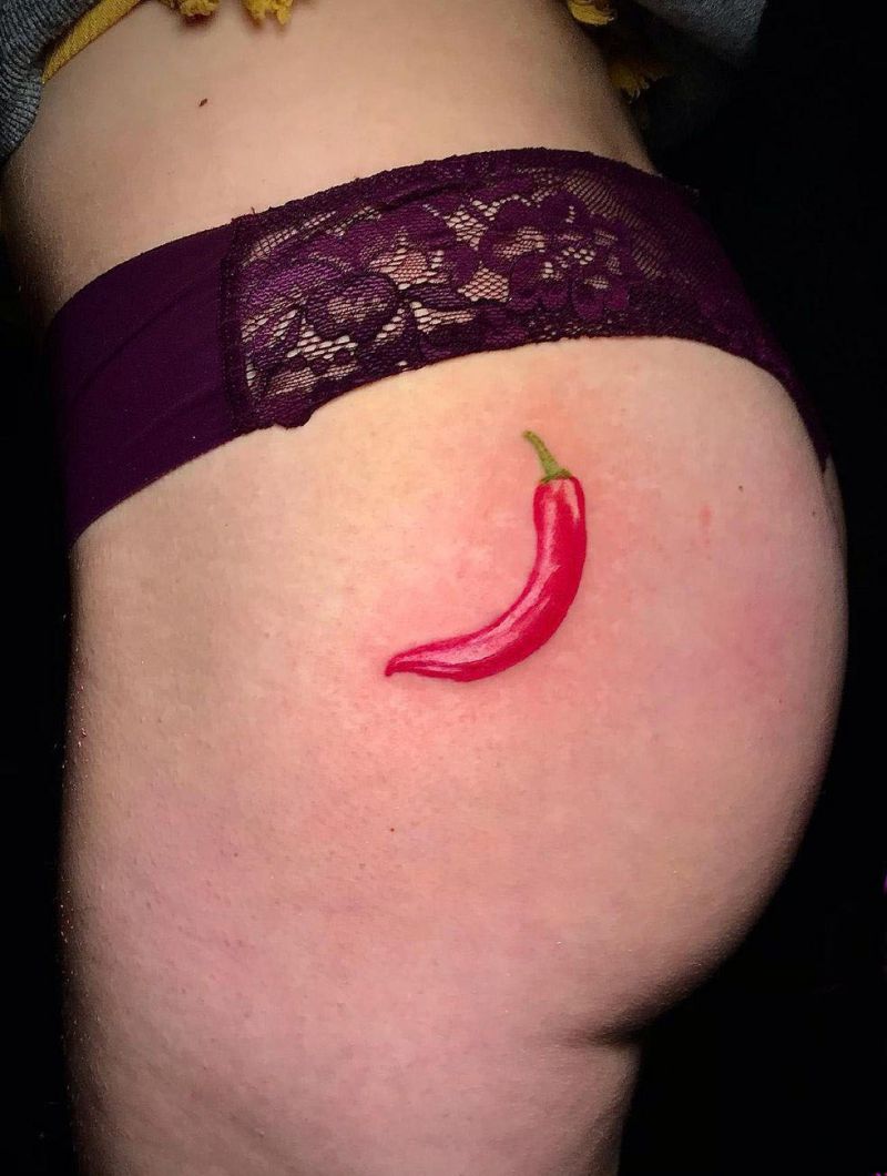 30 Pretty Chili Tattoos You Will Love