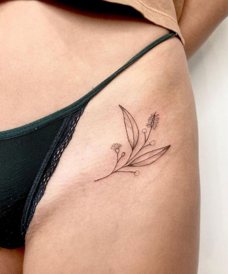 30 Pretty Gum Tree Tattoos You Will Love