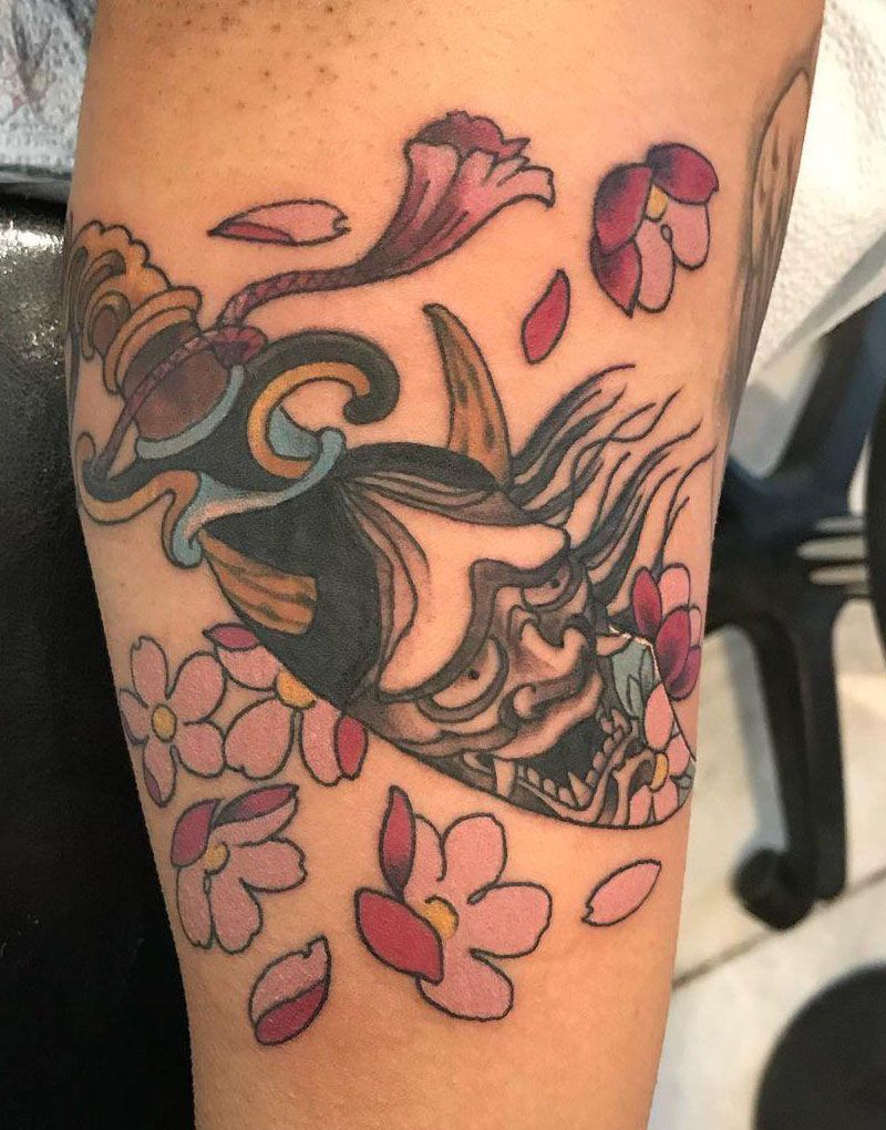 30 Unique Hannya Tattoos You Must Try