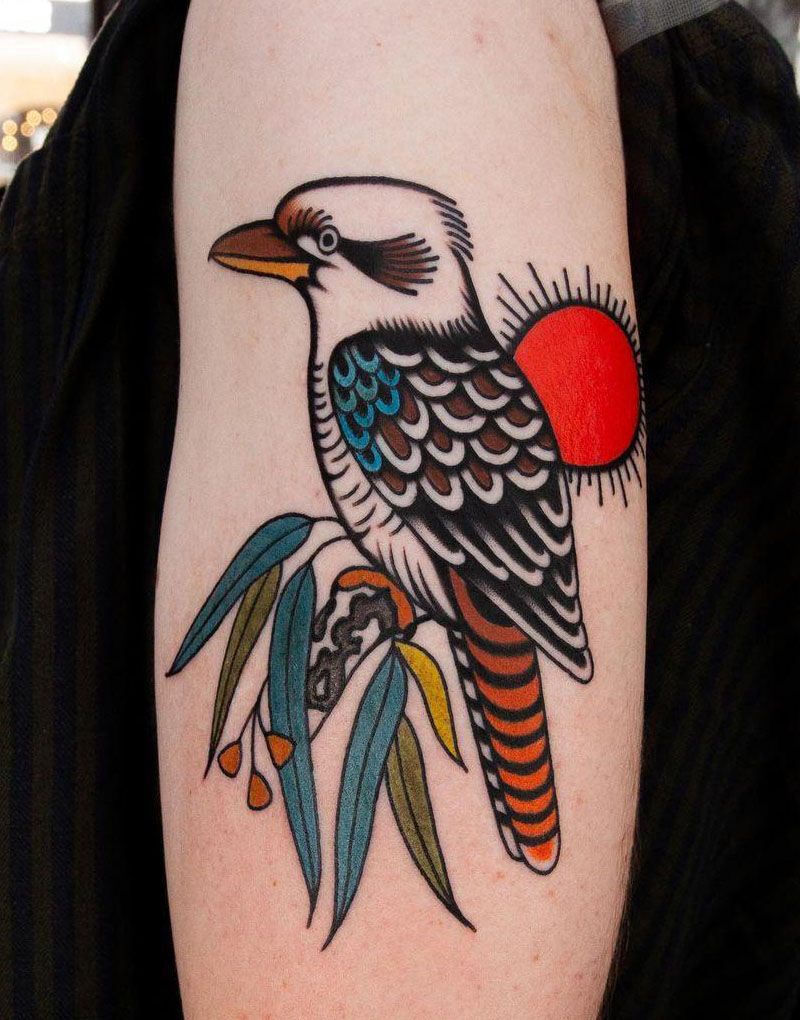 30 Pretty Kookaburra Tattoos You Can Copy